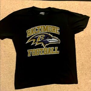 Baltimore Ravens Black T-Shirt Large Men